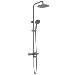 Coloana de dus cu baterie cu termostat Rea Lungo titan - Img 3