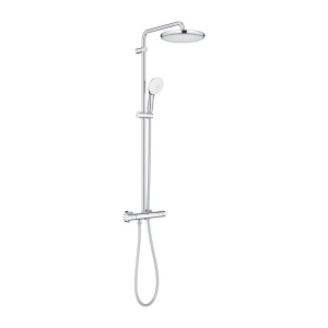 Coloana de dus cu termostat Grohe Tempesta 250 finisaj crom lucios