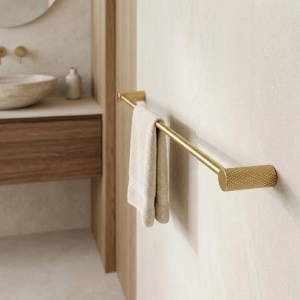 Cuier de baie Rea Otto Brush Gold A62301BG - Img 2