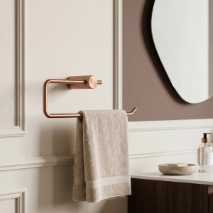 Cuier prosop pentru baie Rea Otto Brush Copper - Img 6