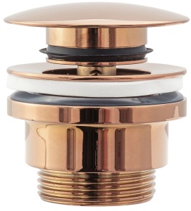 Dop Chiuveta REA ROSE GOLD, Click-Clack, Dimensiune Standard - Img 1