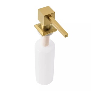 Dozator de sapun Auriu periat 330 ml - Img 5
