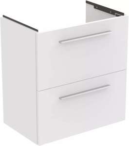 Dulap baza suspendat Ideal Standard i.Life S 60 x 37.5 x 63 cm 2 sertare alb mat