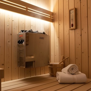 Incalzitor soba pentru sauna finlandeza cu montare pe perete Harvia BC60 6kW, 400V - Img 2