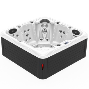 Jacuzzi de gradina alb PRO 752 pentru 3 persoane 200 x 200 x 84 cm - Img 3
