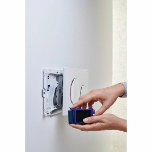 Kit Geberit DuoFresh cu acționare automată, finisaj crom lucios, pentru rezervoare încastrate Sigma 12 cm - Img 5
