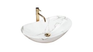 Lavoar de blat REA ROYAL MARMO SHINY - Img 1