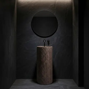Lavoar independent artificial stone REA Rossana 85.5 x 39.5 x 39.5 cm - Img 4