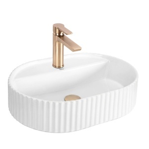 Lavoar oval cu montaj pe blat Rea Marcela 45