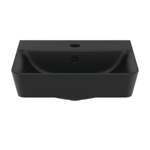 Lavoar suspendat Ideal Standard Connect Air Cube 40x35 cm negru mat - Img 4