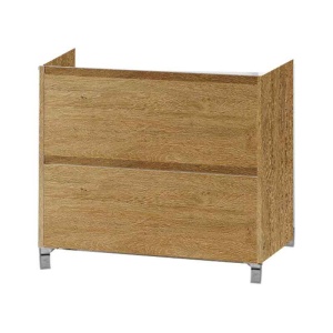 Mobilier stativ pentru lavoar Fluminia Lizi rovere naturale 80 cm