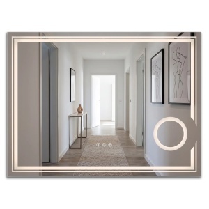 Oglindă LED dreptunghiulara 80x60cm Haven