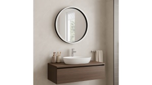 Oglindă rotundă de baie cu LED diametru 60cm BL807 - Img 6