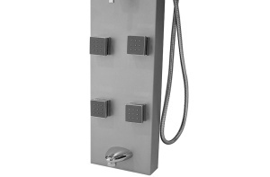 Panou de dus cu hidromasaj WT-L660, Culoare Crom - Img 5