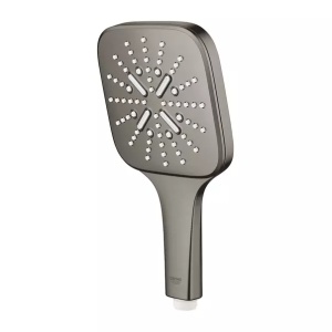 Para de dus Grohe Rainshower SmartActive 130 Cube 3 functii antracit periat Hard Graphite - Img 3