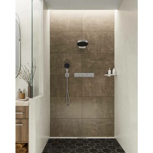 Para de dus Hansgrohe Rainfinity 130 alb mat 3 tipuri de jet - Img 2