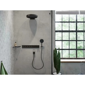 Para de dus Hansgrohe Rainfinity 130 negru mat 3 tipuri de jet - Img 5