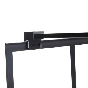 Perete de dus Walk-In SH05F, Dimensiune 120cm, Sticla securizata 8mm, Culoare Negru - Img 13