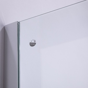 Perete de dus Walk-In WIF , Dimensiune 150cm, Sticla securizata 8mm, Culoare Crom - Img 12