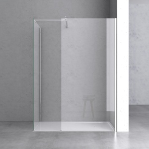 Perete Dus Walk-In, PRO MONACO, Sticla Securizata , Dimensiuni la alegere, Inaltime 195 cm - Img 6