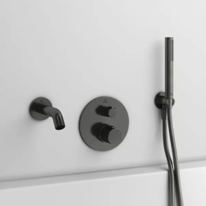 Pipa cada Ideal Standard Atelier Joy gri Magnetic Grey 16 cm - Img 1