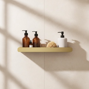 Raft pentru baie SF03 45cm Rea Gold Brush - Img 3