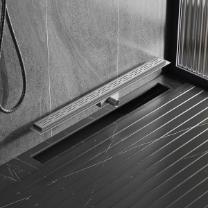 Rigola de duș liniară cu sifon fix și randament ridicat Classic DL01 100 cm – Inox - Img 6