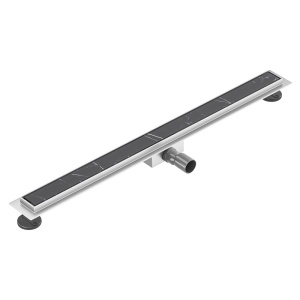 Rigola de duș liniară cu sifon fix și randament ridicat DL01 100 cm – Inox - Img 2