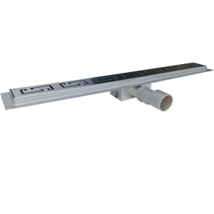 Rigola de duș liniară cu sifon fix și randament ridicat Omega DL01 50 cm – Inox - Img 15