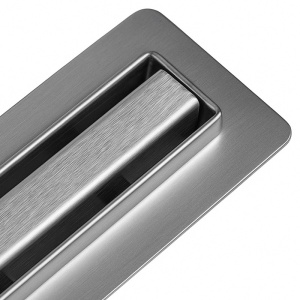 Rigola de dus liniara cu sifon rotativ 360 si randament ridicat Slim DL03 90 cm – inox