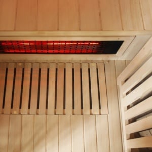 Sauna combinata cu infrarosu si finlandeza cu soba Harvia 3.8kW, Helsi pentru 4 persoane - Img 19