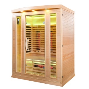 Sauna cu infrarosu MO-A3R LUX, pentru 3 persoane 150 x x105 x 190 cm - Img 15