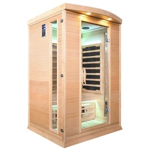 Saună cu infraroșu MO-CP2 PR 120 x 105 x 190 cm pentru 1-2 persoane - Img 9