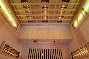 Sauna cu infrarosu si piatra sarata pentru 3 persoane C3S 150 x 110 x 190 cm - Img 11