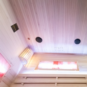 Sauna finlandeza cu temperatura inalta Harvia 4.5kW, 140 x 150 cm pentru 3-4 persoane - Img 9