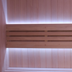 Sauna finlandeza pentru gradina cu soba Asker pentru 4-6 persoane, 180 x 180 cm - Img 21