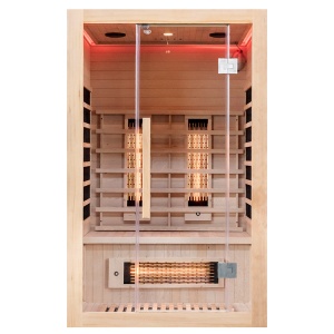 Sauna uscata cu infrarosu la temperatura joasa pentru 2-3 persoane Alta2 120 x 105 cm - Img 3