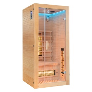 Sauna uscata cu infrarosu si terapie cromatica pentru 1 persoana EA1R 90 x 90 cm - Img 6