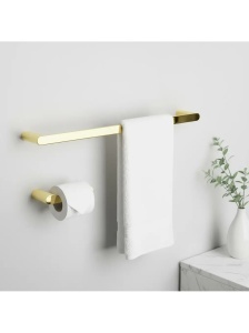Set accesorii pentru baie Mati Gold 4 piese - Img 4