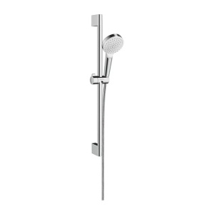 Set de dus cu bara Hansgrohe Crometta 65 cm crom - alb - Img 1