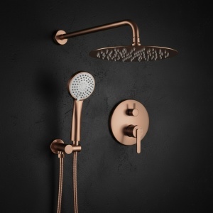 Set de dus incastrat Rea Ontario cupru periat cu box - Img 2
