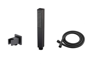 Set de duș negru mat EBOX FLUSH - Img 3