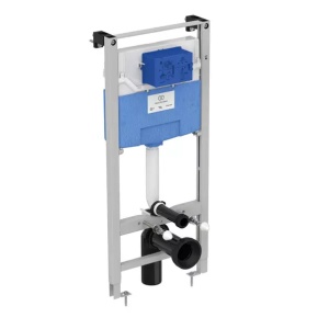 Set rezervor WC cu cadru Ideal Standard ProSys si clapeta Oleas M1 crom lucios - Img 7
