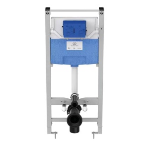 Set rezervor WC cu cadru Ideal Standard ProSys si clapeta Oleas M3 negru mat - Img 4