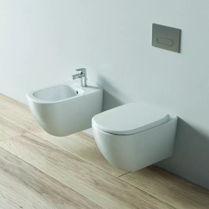 Set vas WC cu capac soft-close,si bideu suspendat PRO IDEAL STANDARD TESI AQUABLADE - Img 8