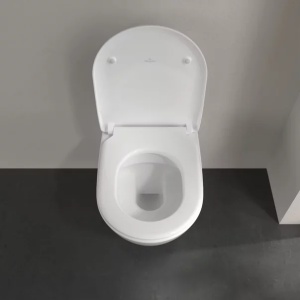 Set vas wc suspendat Villeroy & Boch Subway 2.0 DirectFlush cu capac softclose alb - Img 6