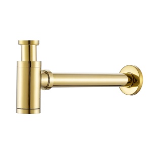 Sifon rotund pentru chiuveta PRO GOLD, dimensiune standard - Img 1