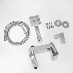 Sistem complet de dus PRO, montaj in perete, Culoarea Crom - Img 11
