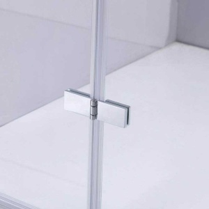 Usa de dus pliabila SH01E crom 120 x 195 cm sticla 6 mm - Img 10