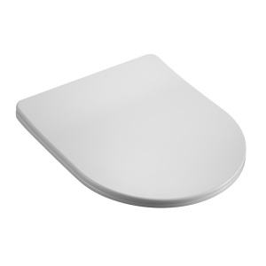 Vas de toaleta suspendat Mizu Black White, rimless, cu capac din duroplast cu softclose - Img 9